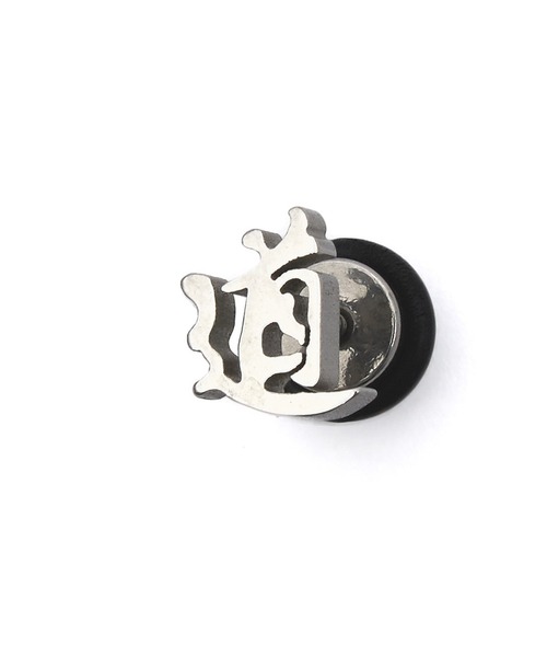 an meets zakka（アンミツザッカ）の「an meets zakka 漢字ピアス（ピアス（片耳用）・メンズ・F/J/B/G/I/D/E/A/C/H・ONE SIZE）」の6枚目の写真