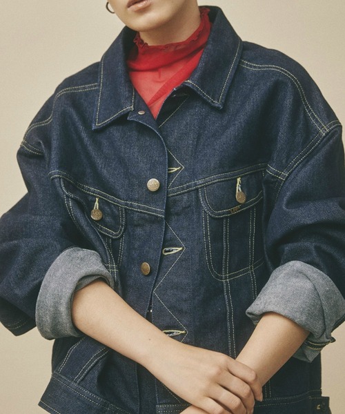 Leeデニムジャケット 1950後期〜1960初期 Lee 91-B デニムジャケット 三角タグ 希少