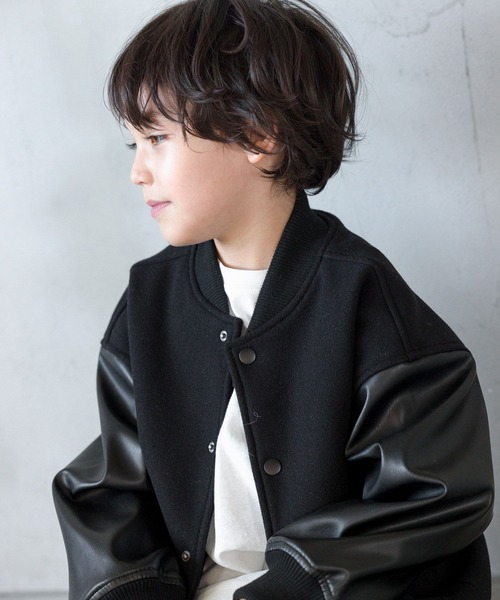 GLOBAL WORK（グローバルワーク）の「ウーリーテックスタジャン/964329（スタジャン・キッズ・ネイビー/ブラック・140cm/110cm/130cm/160cm/120cm/150cm/100cm）」の10枚目の写真