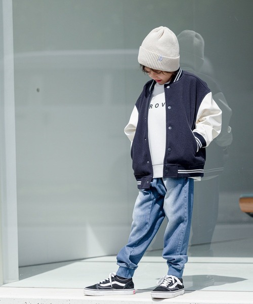 GLOBAL WORK（グローバルワーク）の「ウーリーテックスタジャン/964329（スタジャン・キッズ・ネイビー/ブラック・140cm/110cm/130cm/160cm/120cm/150cm/100cm）」の17枚目の写真