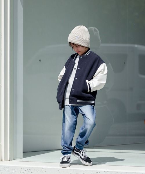 GLOBAL WORK（グローバルワーク）の「ウーリーテックスタジャン/964329（スタジャン・キッズ・ネイビー/ブラック・140cm/110cm/130cm/160cm/120cm/150cm/100cm）」の18枚目の写真