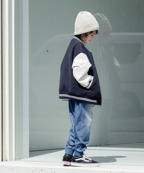 GLOBAL WORK（グローバルワーク）の「ウーリーテックスタジャン/964329（スタジャン・キッズ・ネイビー/ブラック・140cm/110cm/130cm/160cm/120cm/150cm/100cm）」の19枚目の写真