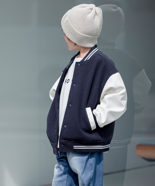 GLOBAL WORK（グローバルワーク）の「ウーリーテックスタジャン/964329（スタジャン・キッズ・ネイビー/ブラック・140cm/110cm/130cm/160cm/120cm/150cm/100cm）」の22枚目の写真