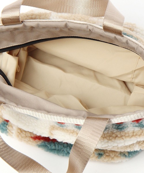 PENDLETON(ペンドルトン)の「【PENDLETON(ペンドルトン)】ボアトート(トートバッグ・レディース・ブラック/オフホワイト/ブラウン・FREE)」の13枚目の写真