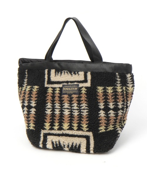 PENDLETON(ペンドルトン)の「【PENDLETON(ペンドルトン)】ボアトート(トートバッグ・レディース・ブラック/オフホワイト/ブラウン・FREE)」の17枚目の写真