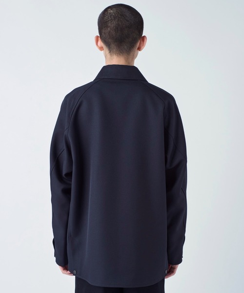 STUDIOUS（ステュディオス）の「【PUBLIC TOKYO/パブリックトウキョウ】オーバーハンティングブルゾン（カバーオール・メンズ・カーキ/ブラック/ライトブラウン・1/2/3）」の7枚目の写真