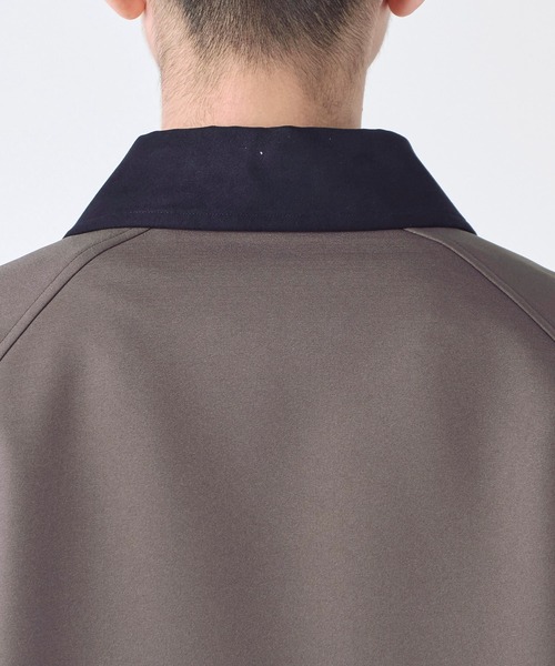 STUDIOUS（ステュディオス）の「【PUBLIC TOKYO/パブリックトウキョウ】オーバーハンティングブルゾン（カバーオール・メンズ・カーキ/ブラック/ライトブラウン・1/2/3）」の19枚目の写真