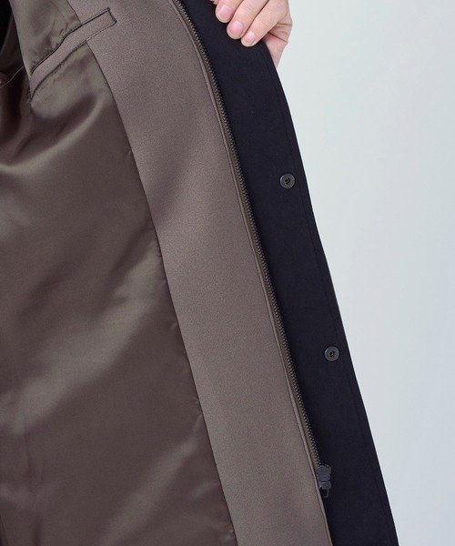 STUDIOUS（ステュディオス）の「【PUBLIC TOKYO/パブリックトウキョウ】オーバーハンティングブルゾン（カバーオール・メンズ・カーキ/ブラック/ライトブラウン・1/2/3）」の21枚目の写真