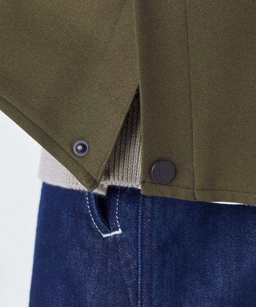 STUDIOUS（ステュディオス）の「【PUBLIC TOKYO/パブリックトウキョウ】オーバーハンティングブルゾン（カバーオール・メンズ・カーキ/ブラック/ライトブラウン・1/2/3）」の8枚目の写真