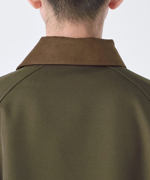 STUDIOUS（ステュディオス）の「【PUBLIC TOKYO/パブリックトウキョウ】オーバーハンティングブルゾン（カバーオール・メンズ・カーキ/ブラック/ライトブラウン・1/2/3）」の9枚目の写真