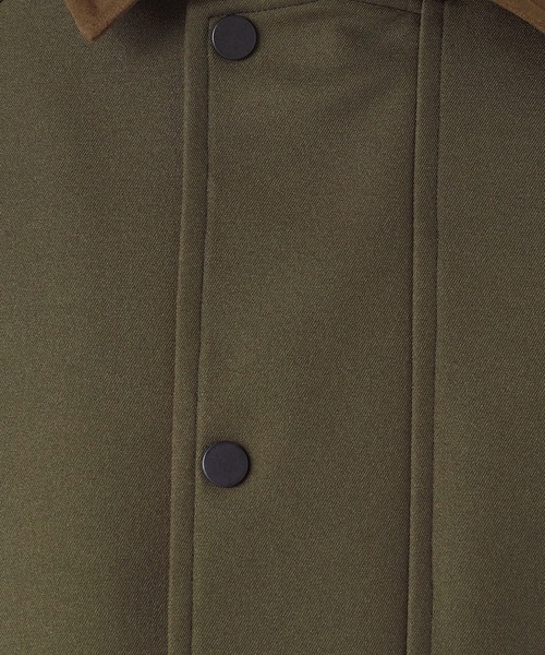 STUDIOUS（ステュディオス）の「【PUBLIC TOKYO/パブリックトウキョウ】オーバーハンティングブルゾン（カバーオール・メンズ・カーキ/ブラック/ライトブラウン・1/2/3）」の10枚目の写真