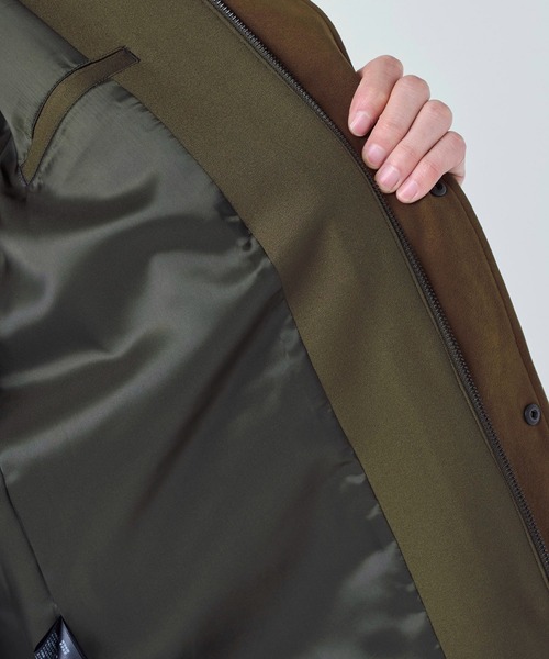 STUDIOUS（ステュディオス）の「【PUBLIC TOKYO/パブリックトウキョウ】オーバーハンティングブルゾン（カバーオール・メンズ・カーキ/ブラック/ライトブラウン・1/2/3）」の11枚目の写真