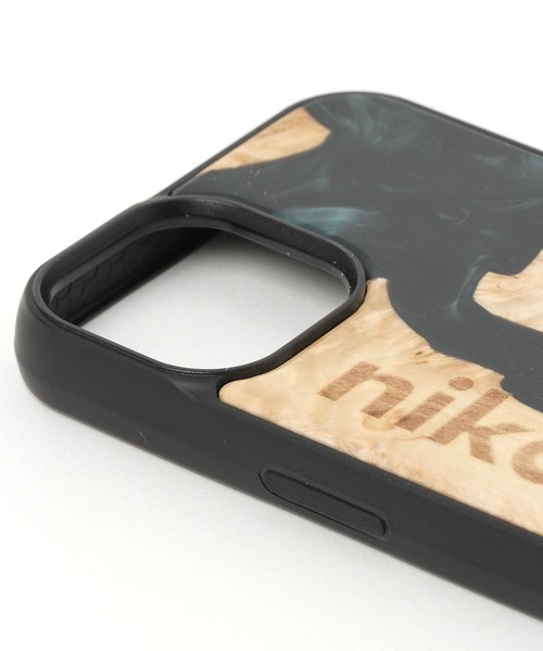 niko and...（ニコアンド）の「オリジナルニコロゴiPhoneケース/(13/14兼用)（スマホケース/カバー・レディース・ホワイト/ブラック・0）」の4枚目の写真
