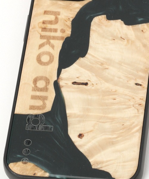 niko and...（ニコアンド）の「オリジナルニコロゴiPhoneケース/(13/14兼用)（スマホケース/カバー・レディース・ホワイト/ブラック・0）」の8枚目の写真