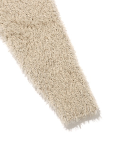 ANNA SUI NYC（アナ スイ エヌ ワイ シー）の「ANNA SUI NYC フェザースラッシュ タートルネック ニットトップス 【SP】（ニット/セーター・レディース・ベージュ/ブラック/ブルー・FREE）」の19枚目の写真