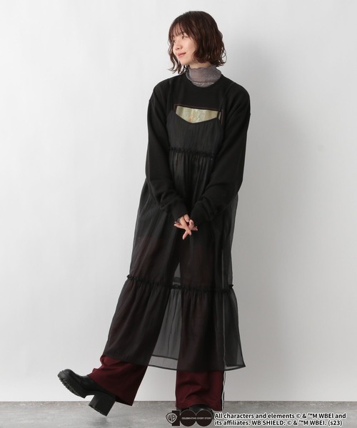 GOOD ROCK SPEED(グッドロックスピード)の「HarryPotter/ハリーポッター裏毛スウェット(スウェット・レディース・ブラック/ホワイト/グレー・FREE)」の17枚目の写真