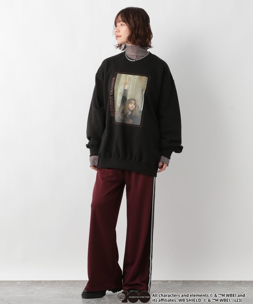 GOOD ROCK SPEED(グッドロックスピード)の「HarryPotter/ハリーポッター裏毛スウェット(スウェット・レディース・ブラック/ホワイト/グレー・FREE)」の19枚目の写真