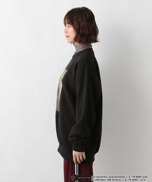 GOOD ROCK SPEED(グッドロックスピード)の「HarryPotter/ハリーポッター裏毛スウェット(スウェット・レディース・ブラック/ホワイト/グレー・FREE)」の22枚目の写真