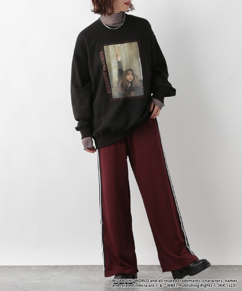 GOOD ROCK SPEED(グッドロックスピード)の「HarryPotter/ハリーポッター裏毛スウェット(スウェット・レディース・ブラック/ホワイト/グレー・FREE)」の8枚目の写真