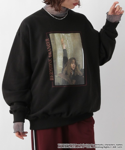 GOOD ROCK SPEED(グッドロックスピード)の「HarryPotter/ハリーポッター裏毛スウェット(スウェット・レディース・ブラック/ホワイト/グレー・FREE)」の11枚目の写真