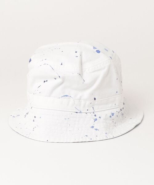 POLO RALPH LAUREN CHILDRENSWEAR（ポロ ラルフ ローレン チルドレンズウェア）の「ペイントスプラッター Polo ベア バケット ハット（ハット・キッズ・ホワイト・ONE）」の5枚目の写真