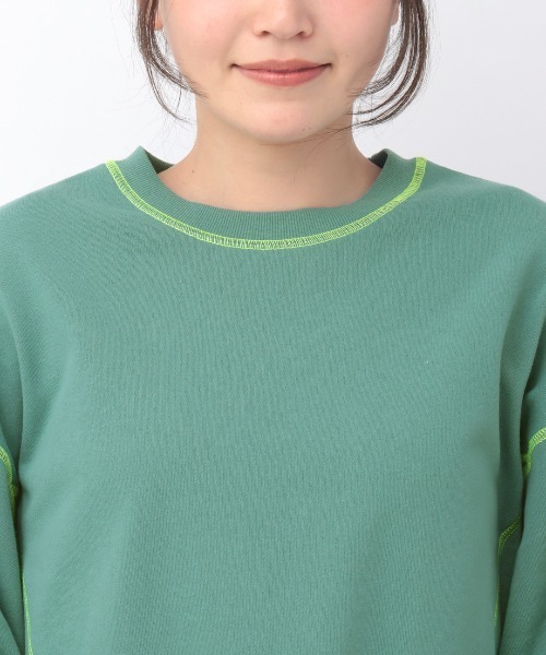 チチカカ（チチカカ）の「ギャザースリーブプルオーバー（スウェット・レディース・ライトベージュ/ブルー/ブラック・FREE）」の19枚目の写真