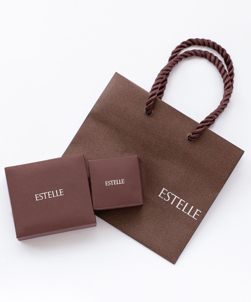 ESTELLE(エステール)の「K10 イエローゴールド キュービックジルコニア フック ピアス ESTELLE/エステール(ピアス(両耳用)・レディース・イエローゴールド・-)」の8枚目の写真