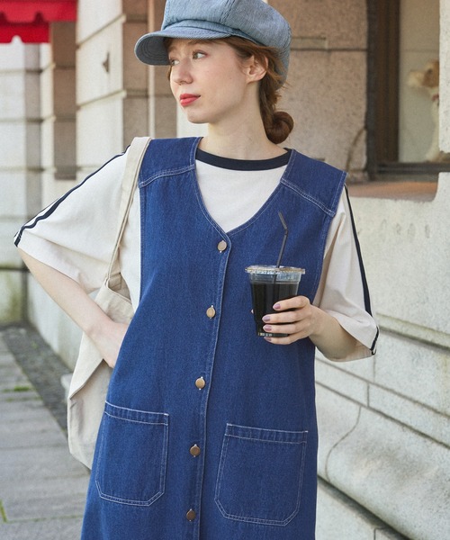 MONO-MART LADY'S（モノマートレディース）の「デニムボタンフライ