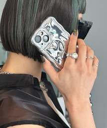 PAGEBOY | 〈WEB限定アイテム〉モードメタリックスマホケース〈iphone15対応〉(スマホケース/カバー)