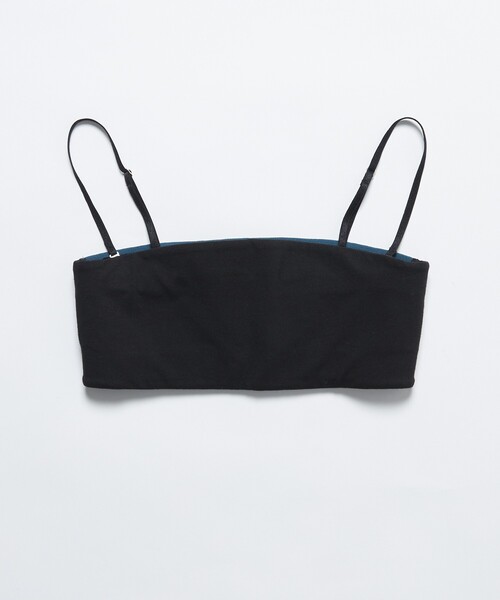 Firsthand（ファーストハンド）の「Firsthand/ファーストハンド オーガニックコットン天竺3WAYバンドゥブラ / バックチュールブラレット（インナーウェア/肌着・レディース・ホワイト/ブラック/サックスブルー・ﾌﾘ-）」の3枚目の写真