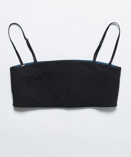 Firsthand（ファーストハンド）の「Firsthand/ファーストハンド オーガニックコットン天竺3WAYバンドゥブラ / バックチュールブラレット（インナーウェア/肌着・レディース・ホワイト/ブラック/サックスブルー・ﾌﾘ-）」の12枚目の写真