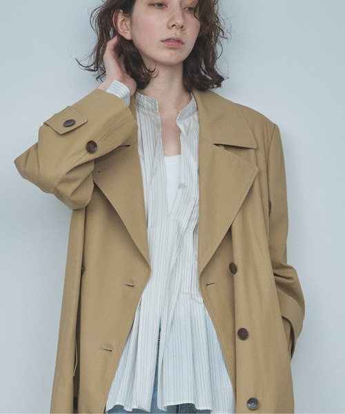 GALLARDAGALANTE（ガリャルダガランテ）の「【HERITANOVUM】トレンチコート（トレンチコート・レディース・ベージュ・FREE）」の8枚目の写真