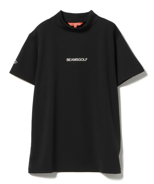 【ビームスゴルフ】半袖モックネックシャツ Mサイズ BEAMS GOLF tシャツ 「ビームスの百名品」「MEN」 ORANGE LABEL
