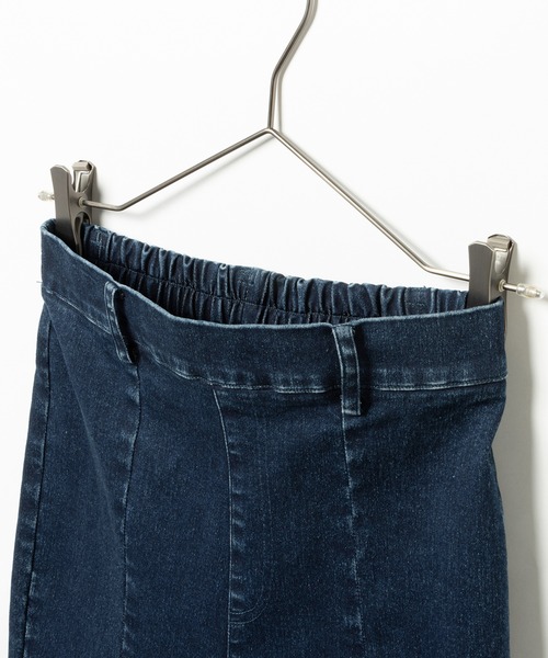 alotta（アロッタ）の「フロントスリットパール調ストレッチパンツ（その他パンツ・レディース・ブラック/ブルー・M/L）」の16枚目の写真