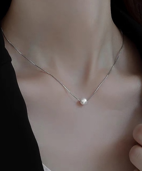 期間限定価格商品 セール】一粒パールネックレス（ネックレス）｜DiamondHearts アクセサリー