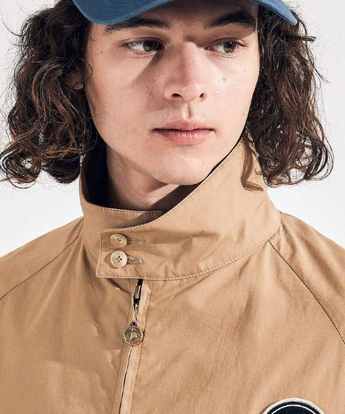 penguin BY MUNSINGWEAR（ペンギン バイ マンシングウェア）の「GOLF SWING TOP / ゴルフスウィングトップ（ブルゾン・メンズ・ベージュ/ネイビー・L/XL/M）」の8枚目の写真