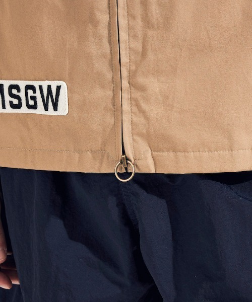 penguin BY MUNSINGWEAR（ペンギン バイ マンシングウェア）の「GOLF SWING TOP / ゴルフスウィングトップ（ブルゾン・メンズ・ベージュ/ネイビー・L/XL/M）」の14枚目の写真