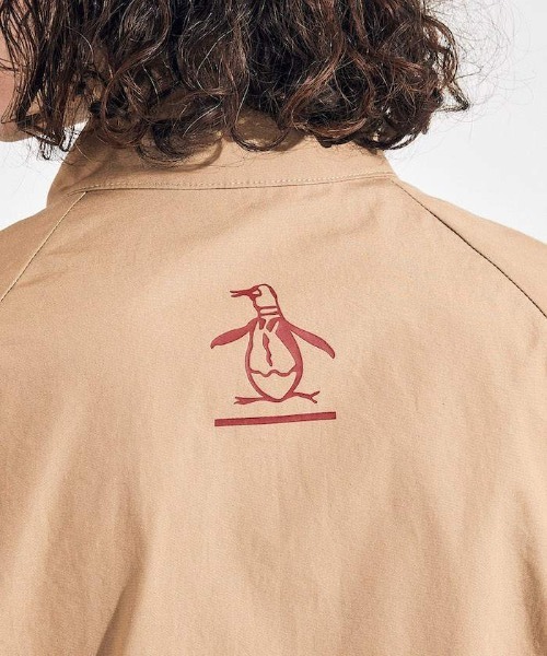penguin BY MUNSINGWEAR（ペンギン バイ マンシングウェア）の「GOLF SWING TOP / ゴルフスウィングトップ（ブルゾン・メンズ・ベージュ/ネイビー・L/XL/M）」の15枚目の写真