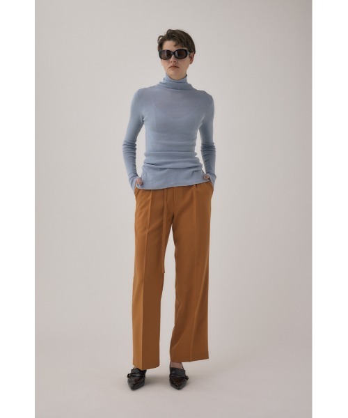 M_（エムアンダーバー）の「リサイクルポリエステル使用 ベルト付きスラックス（スラックス・レディース・グレー/オレンジ・2/1/0）」の17枚目の写真