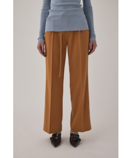 M_（エムアンダーバー）の「リサイクルポリエステル使用 ベルト付きスラックス（スラックス・レディース・グレー/オレンジ・2/1/0）」の18枚目の写真