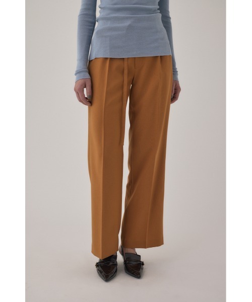 M_（エムアンダーバー）の「リサイクルポリエステル使用 ベルト付きスラックス（スラックス・レディース・グレー/オレンジ・2/1/0）」の19枚目の写真