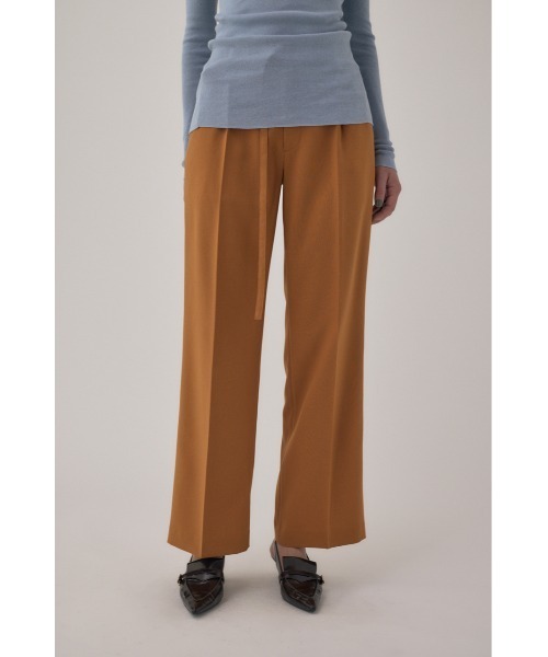 M_（エムアンダーバー）の「リサイクルポリエステル使用 ベルト付きスラックス（スラックス・レディース・グレー/オレンジ・2/1/0）」の20枚目の写真