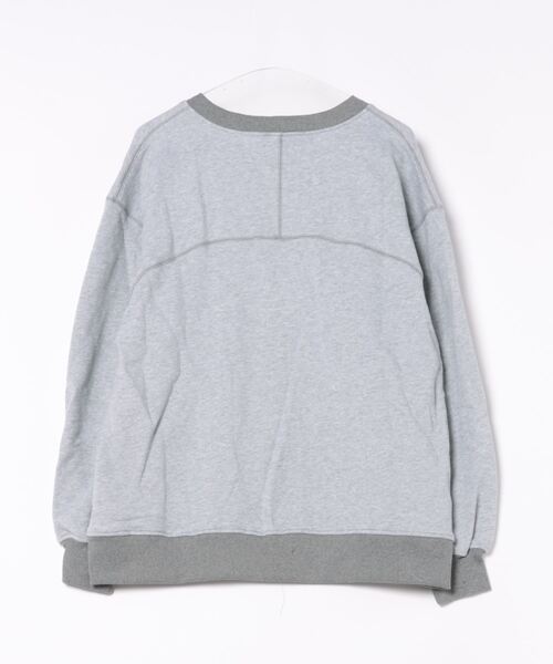 Lull（ルル）の「【Lull / ルル】オーバースウェットカーディガン（カーディガン/ボレロ・レディース・チャコール/杢グレー/ブラウン/レッド/オフホワイト・ONESIZE）」の6枚目の写真