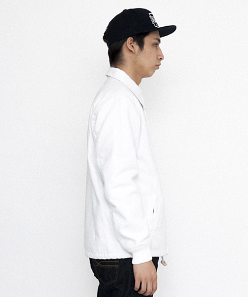 XLARGE(エクストララージ)の「HEAVY OX COACHES JACKET(ブルゾン・メンズ・ホワイト/ブラック/ネイビー・SMALL/X-LARGE/MEDIUM/LARGE)」の5枚目の写真
