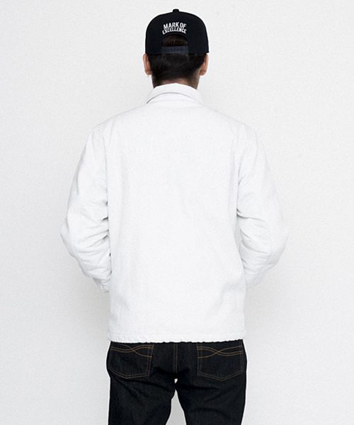 XLARGE(エクストララージ)の「HEAVY OX COACHES JACKET(ブルゾン・メンズ・ホワイト/ブラック/ネイビー・SMALL/X-LARGE/MEDIUM/LARGE)」の6枚目の写真