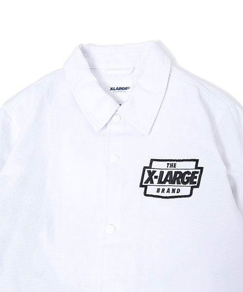 XLARGE(エクストララージ)の「HEAVY OX COACHES JACKET(ブルゾン・メンズ・ホワイト/ブラック/ネイビー・SMALL/X-LARGE/MEDIUM/LARGE)」の7枚目の写真