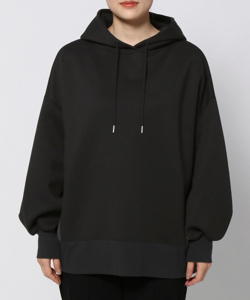 LEPSIM（レプシィム）の「異素材パーカー　992089（パーカー・レディース・オフホワイト/グレー/ブラック・FREE）」の16枚目の写真