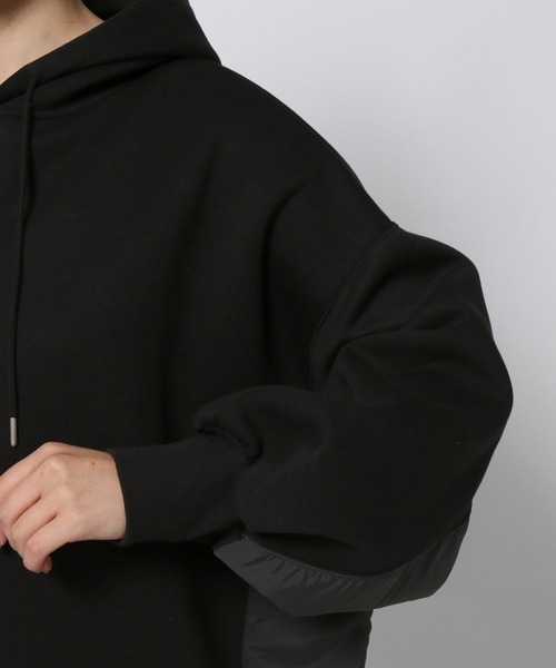 LEPSIM（レプシィム）の「異素材パーカー　992089（パーカー・レディース・オフホワイト/グレー/ブラック・FREE）」の21枚目の写真