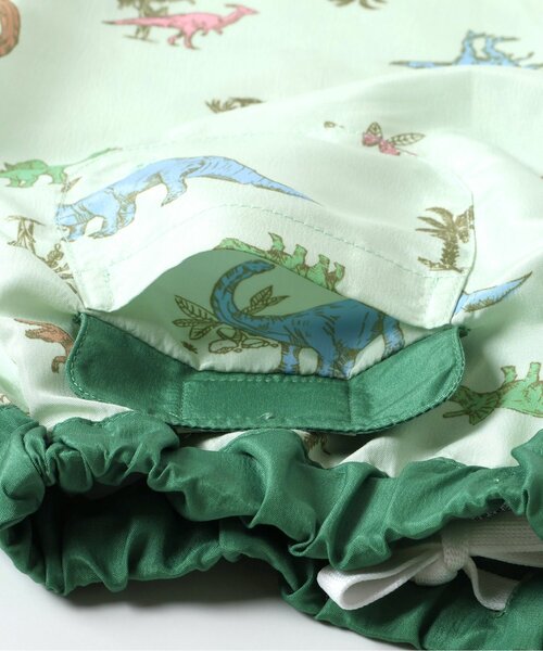 apres les cours（アプレレクール）の「【リンク】バラエティ総柄 トランクス水着（水着・キッズ・アイボリー/ブルー/ミント/イエロー・80/90/100/110/120/130/140）」の16枚目の写真