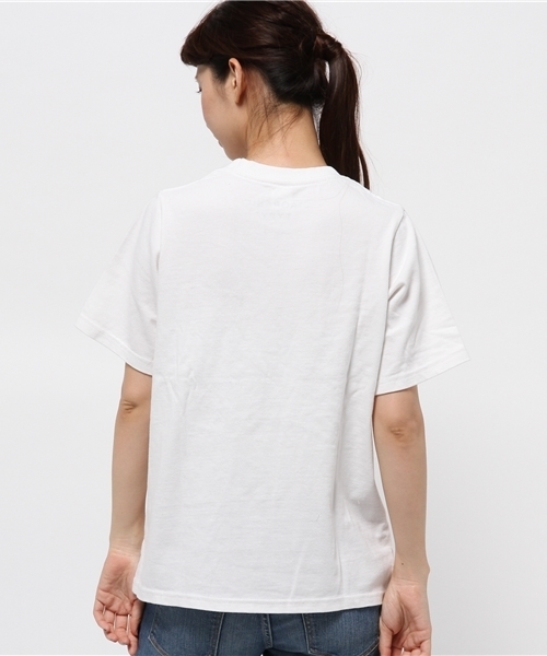 FRUIT OF THE LOOM（フルーツオブザルーム）の「【FRUIT OF THE LOOM】フルーツコラボポケットTee（Tシャツ/カットソー・レディース・グレー/ホワイト/ネイビー・FREE）」の13枚目の写真